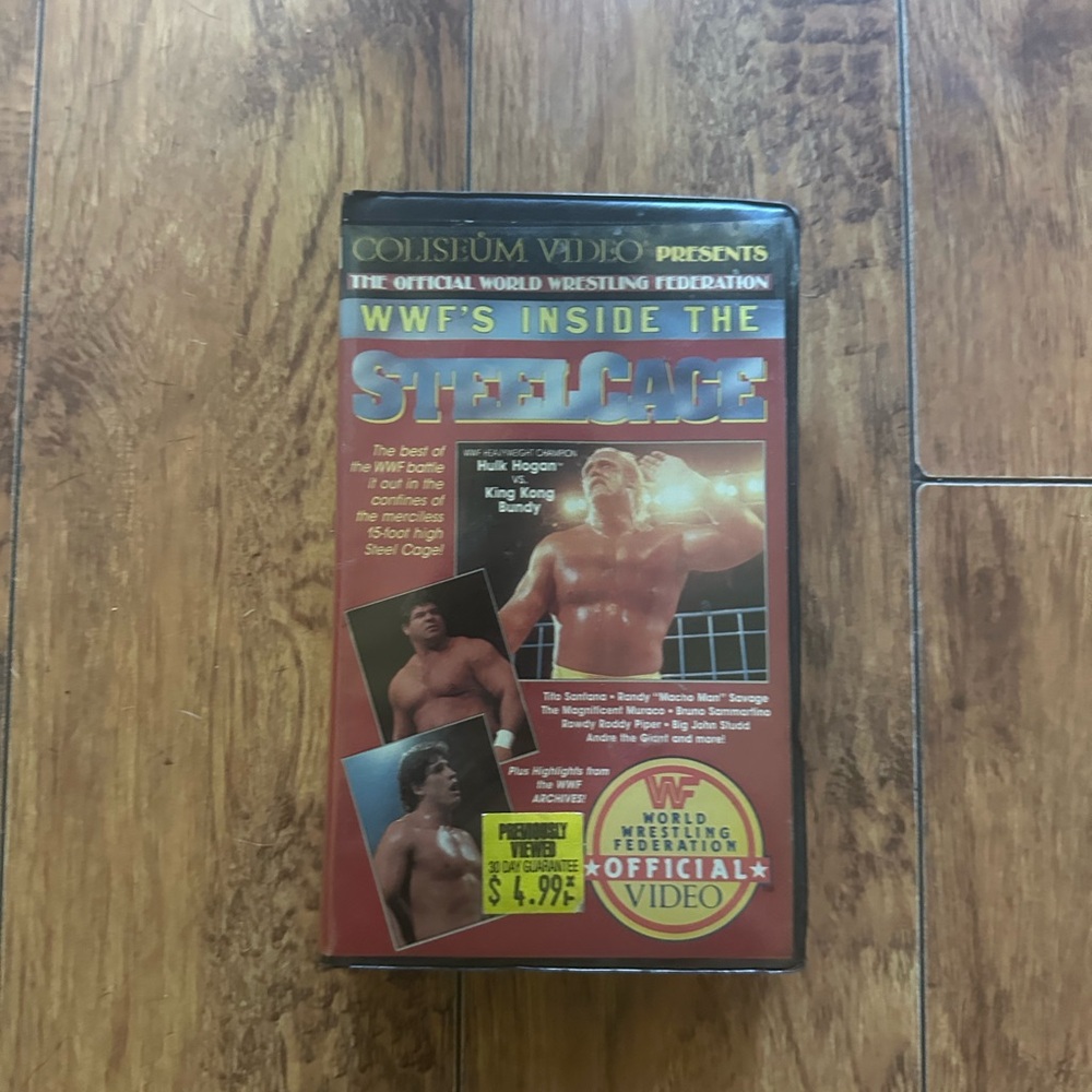 WWF's Inside the Steel Cage VHS